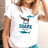 Mama Shark | Ouders Elke leeftijd Verjaardag T-shirt