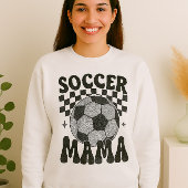 Mama Shirt – Bold Checkered Sports Design