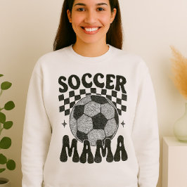 Mama Shirt – Bold Checkered Sports Design