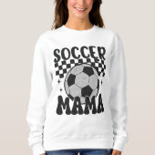 Mama Shirt – Bold Checkered Sports Design (Voorkant)