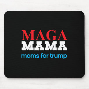 Mama Shirt voor Moms voor Trump Patriottische 2020 Muismat