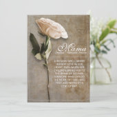 Mama - simply irreplaceable - vintage (Staand voorkant)