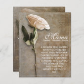 Mama - simply irreplaceable - vintage (Voorkant / Achterkant)