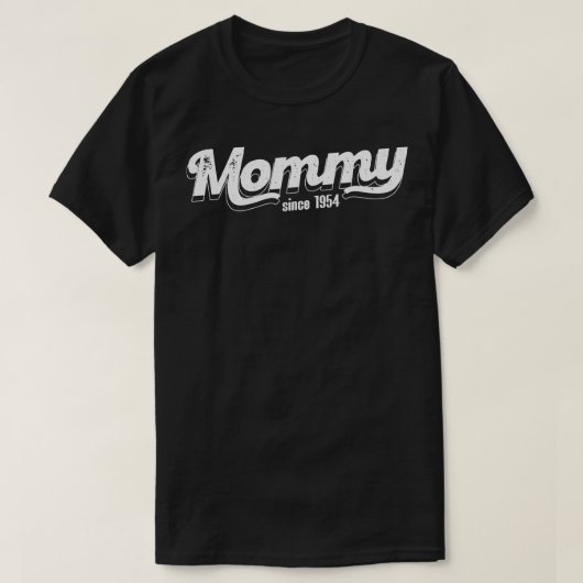  mama sinds 1954 t-shirt (Design voorkant)