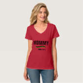 Mama sinds 2014 t-shirt (Voorkant volledig)