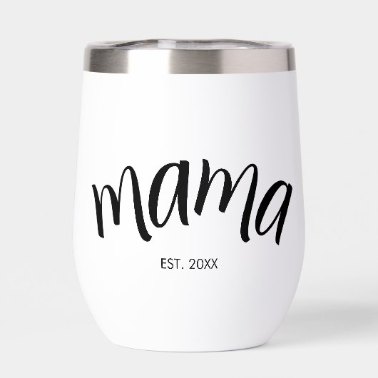 Mama Sinds Jaar Wit Chic (Achterkant)