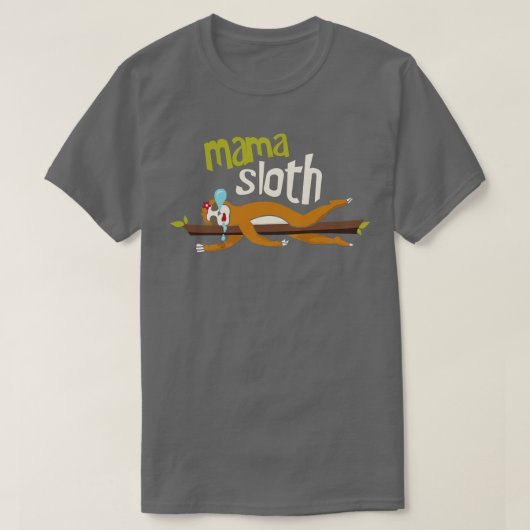 Mama Sloth T-shirt (Design voorkant)