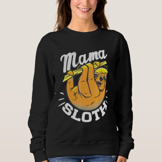 Mama Sloth Trui (Voorkant)