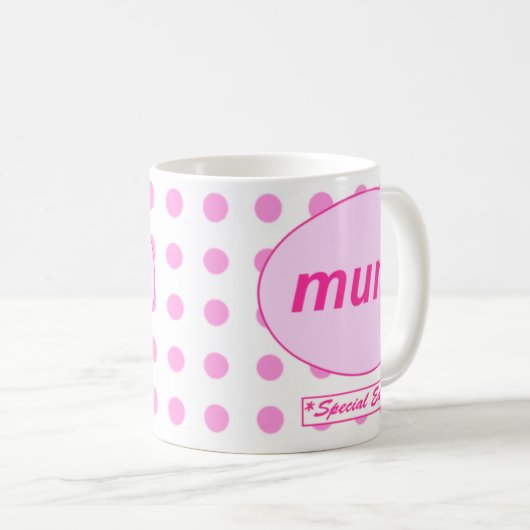 Mama: Special Edition mok (Voorkant rechts)