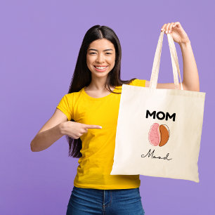 Mama Stemming Coffee Hersen Minimalistisch Ontwerp Tote Bag