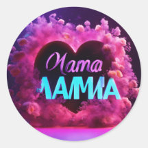 Mama stickers voor mama