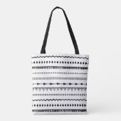 Mama Style Custom All-Over-Print Canvas tas (Achterkant)