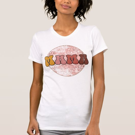 Mama-sublimatiseringsontwerp T-Shirt (Voorkant)