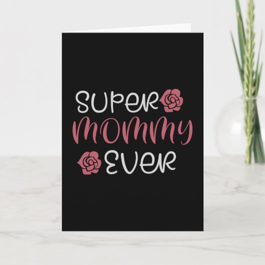Mama - Super Mama Ooit Kaart (Voorkant)