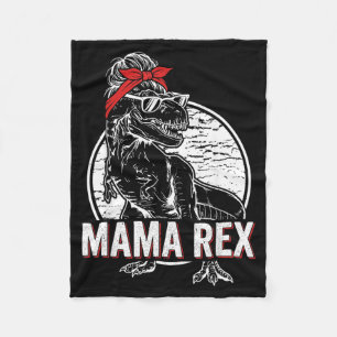 Mama T rex Dinosaur Moeder Grappige Mama Saurus Ve Fleece Deken
