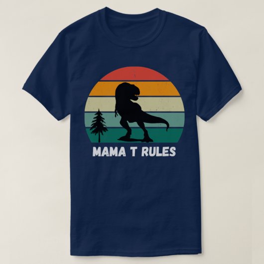 Mama T Rules T-shirt (Design voorkant)