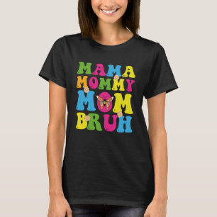 mama T - shirts voor vrouwen nieuwe baby jongen mo
