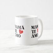 MAMA TE AMO HEART LOVE KOFFIEMOK (Voorkant rechts)