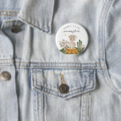 Mama te worden Schaap bosdier Ronde Button 5,7 Cm (In situ)