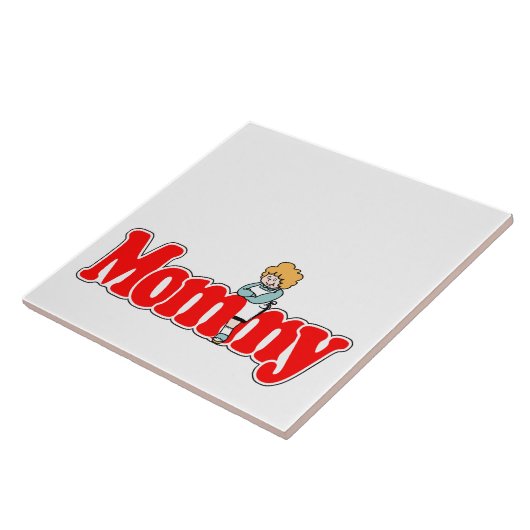 mama tegeltje (Zijkant)