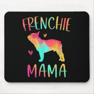 Mama Tie Dye Franse Bulldog hond Mam Muismat