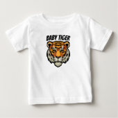 Mama Tiger Gepersonaliseerd T-Shirt (Voorkant)