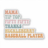 mama tip top vijftig, Icu verpleegkundige Sticker (Voorkant)