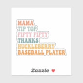 mama tip top vijftig, Icu verpleegkundige Sticker (Vel)