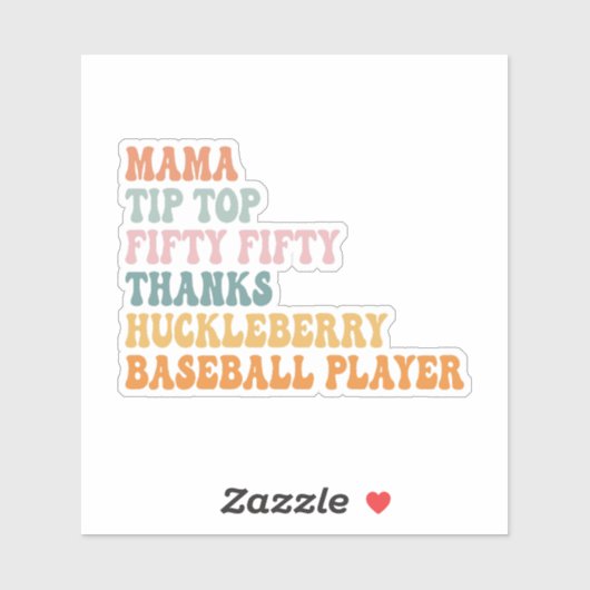 mama tip top vijftig, Icu verpleegkundige Sticker (Vel)