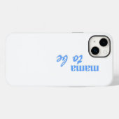"mama to be" telefoonhoesje 14 Case-Mate iPhone case (Achterkant (horizontaal))