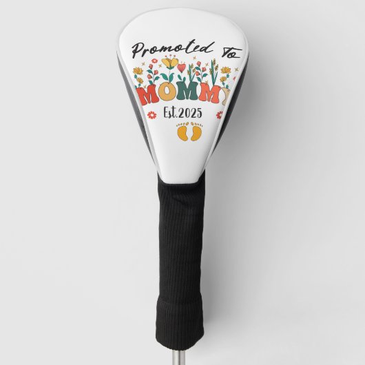Mama-to-Be-test. 2025: De Keepsake van de Nieuwe M Golfheadcover (Voorkant)