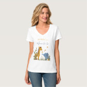 Mama to Be Wild Een Schattigee Baby Dieren T-shirt (Voorkant volledig)