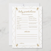 Mama To Bee Baby shower Baby trekken Spel Kaarten (Voorkant)