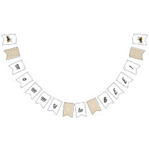 "Mama to Bee" Baby shower Banner - Bunting Flag