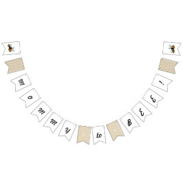 "Mama to Bee" Baby shower Banner - Bunting Flag