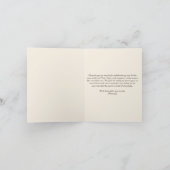 Mama to Bee Baby shower Bedankt Card (Binnen)