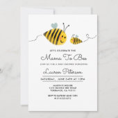 Mama to Bee Baby shower | Bumble Bee Kaart (Voorkant)