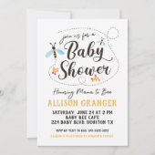 Mama to Bee Baby shower Invitation Kaart (Voorkant)