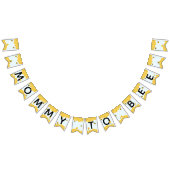 Mama to Bee 🐝 Baby shower Waterverf Bumble Bijen Vlaggetjes (Alle)