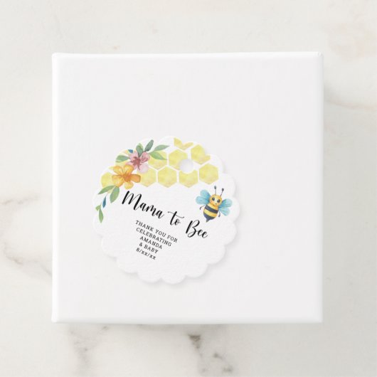 Mama to Bee Bedankjes Labels (In situ)