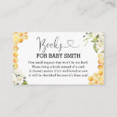 Mama to Bee Books for Baby shower Enclosure Kaart (Voorkant)