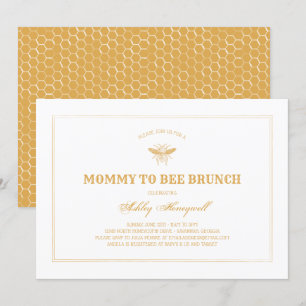Mama to Bee Brunch Kaart