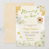 Mama to bee Bumblebee Geslacht Neutraal Baby showe Kaart (Voorkant / Achterkant)