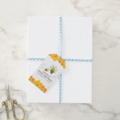 Mama To Bee Chevron Baby shower Cadeau Labels Cadeaulabel (Met Touw)