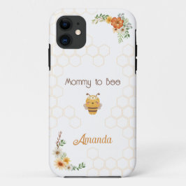 Mama to bee Cute Personalized Case-Mate iPhone Case