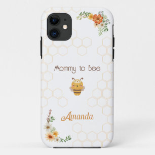 Mama to bee Cute Personalized Case-Mate iPhone Case