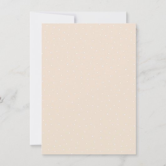 Mama to bee Delicate Wildflower Boho Baby shower Kaart (Achterkant)