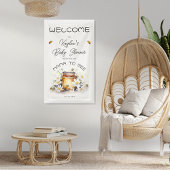 Mama to Bee Flowers and bijes Honey Baby shower Spandoek