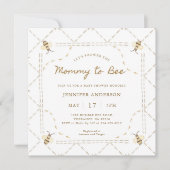 Mama To Bee Honey Baby shower Kaart (Voorkant)