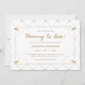 Mama To Bee Honey Baby shower Kaart (Voorkant)